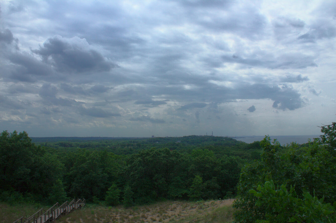 Indiana Dunes National Park visit - Top of Mt. Tom