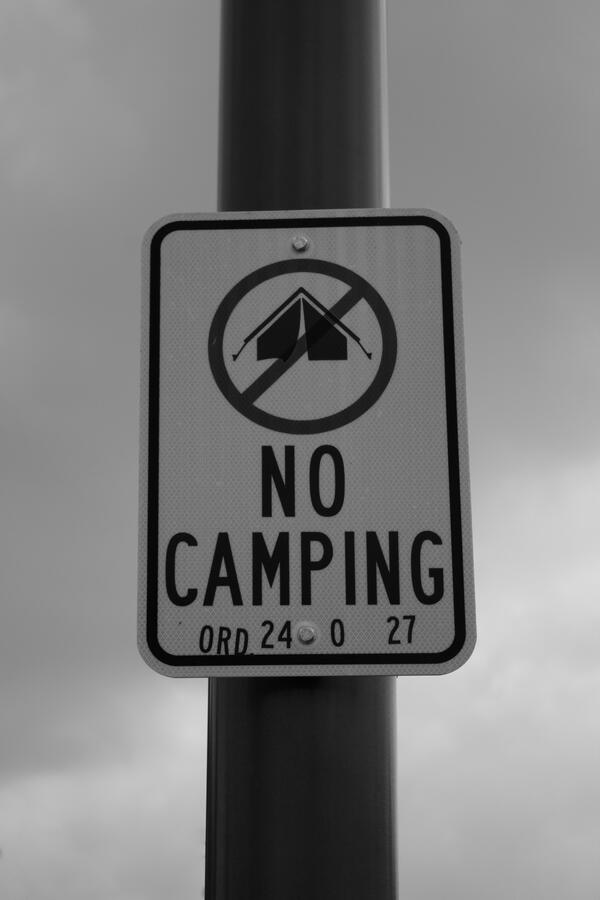No homeless people. Continuing on my preference for monochrome projects with concepts that have age. Oppression and pushing away the solutions to the root of an issue tend to be consistent with governments over many years.